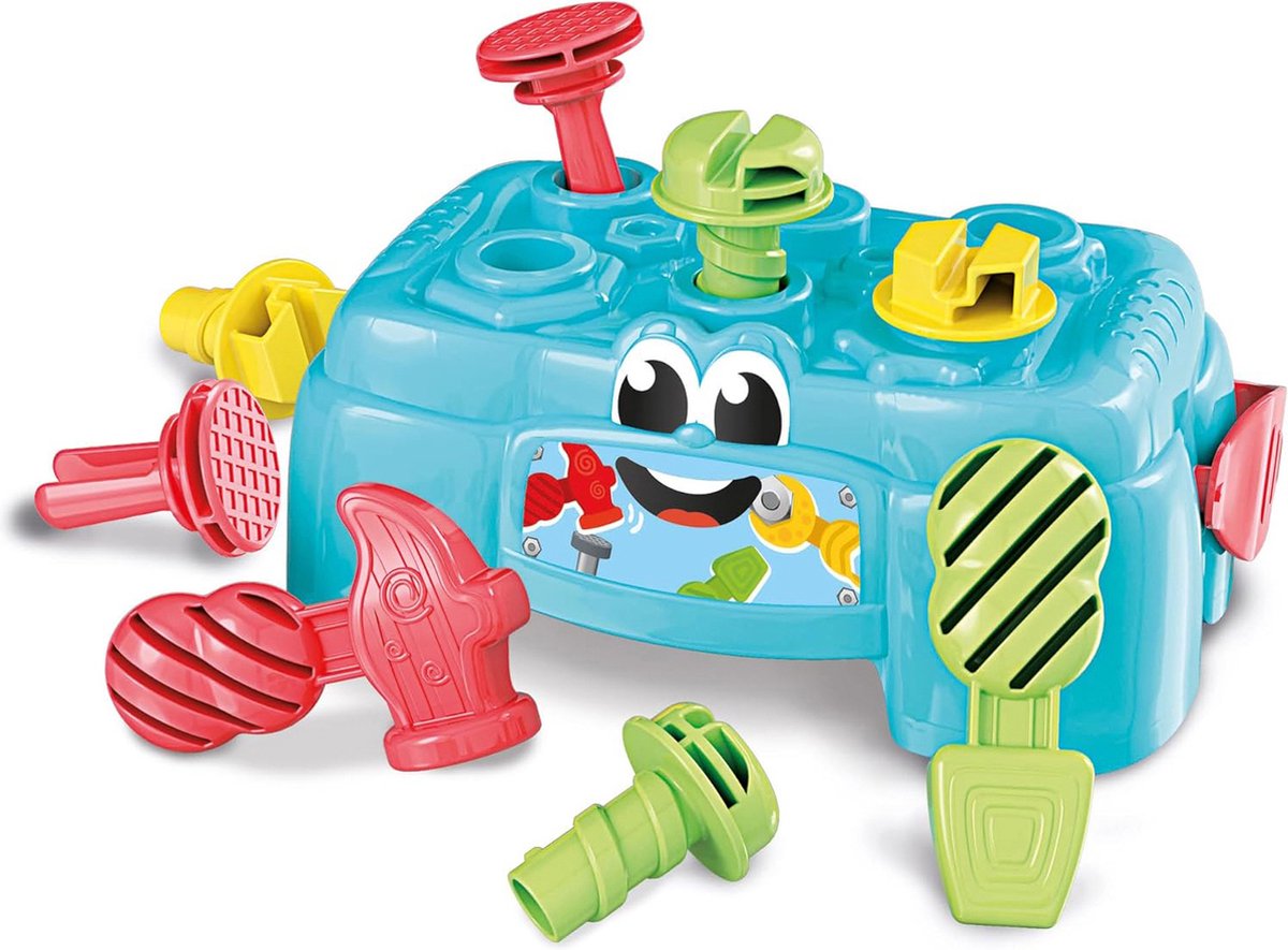 oCreon Baby Werkbank Build n Play - 10-36 Maanden - Speelgoed voor Toekomstige Bouwers (17042)